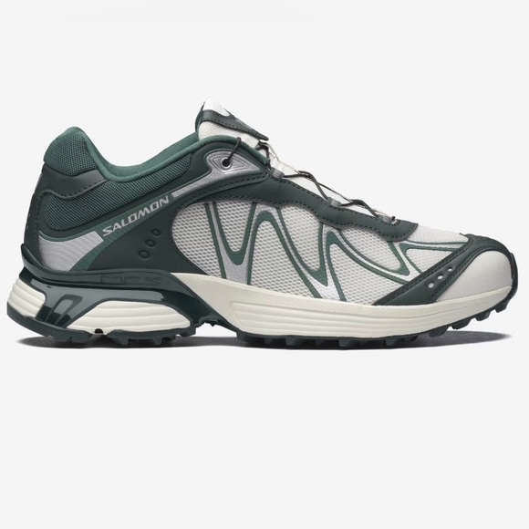 SALOMON XT-WHISPER Sneakers Vanilla Ice Green Gables Athletic Shoes Size M 5 W 6